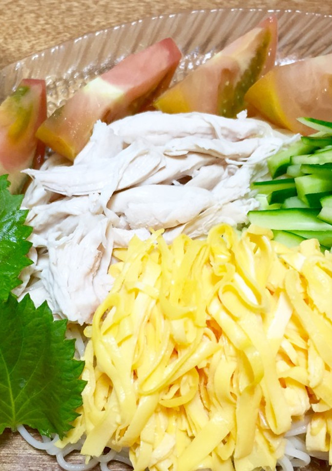 棒棒鶏風☆冷やしそうめん-レシピのメイン写真