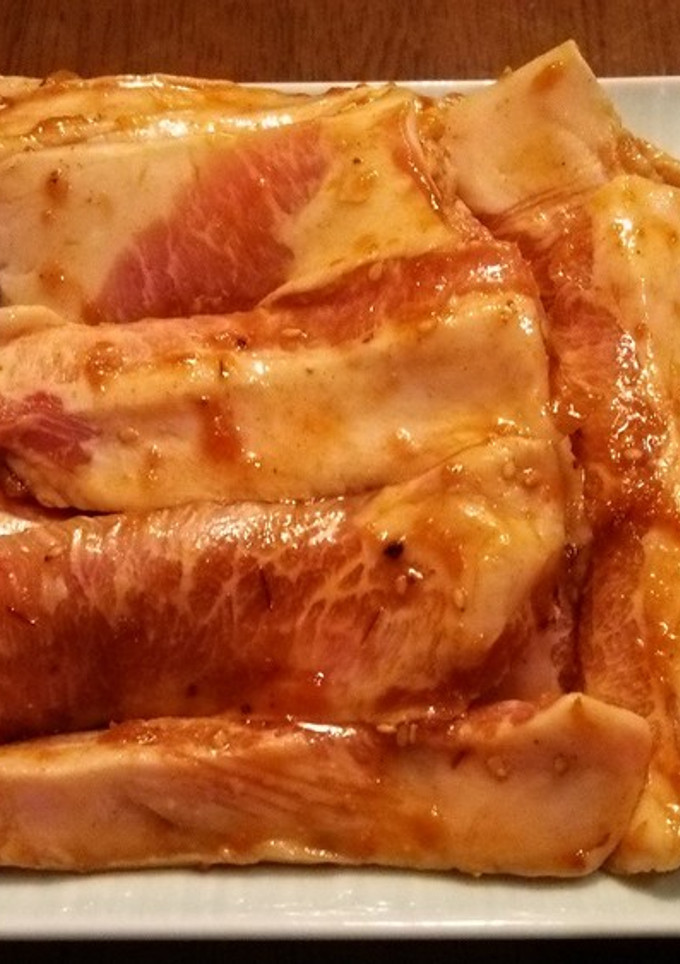 自家製だれで！　お家で焼き肉-レシピのメイン写真