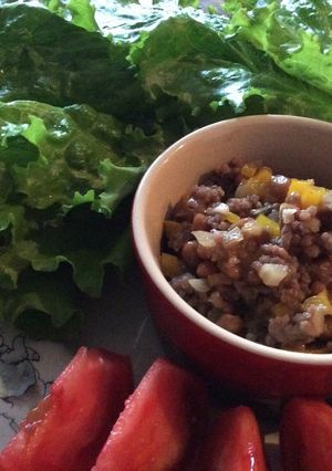レタス大量消費★納豆の巻きまきサラダ-レシピのメイン写真