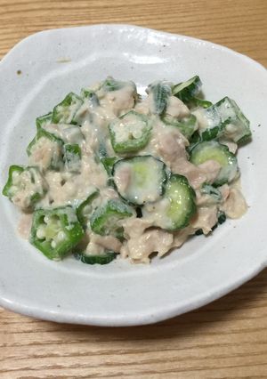 オクラのツナ和え-レシピのメイン写真