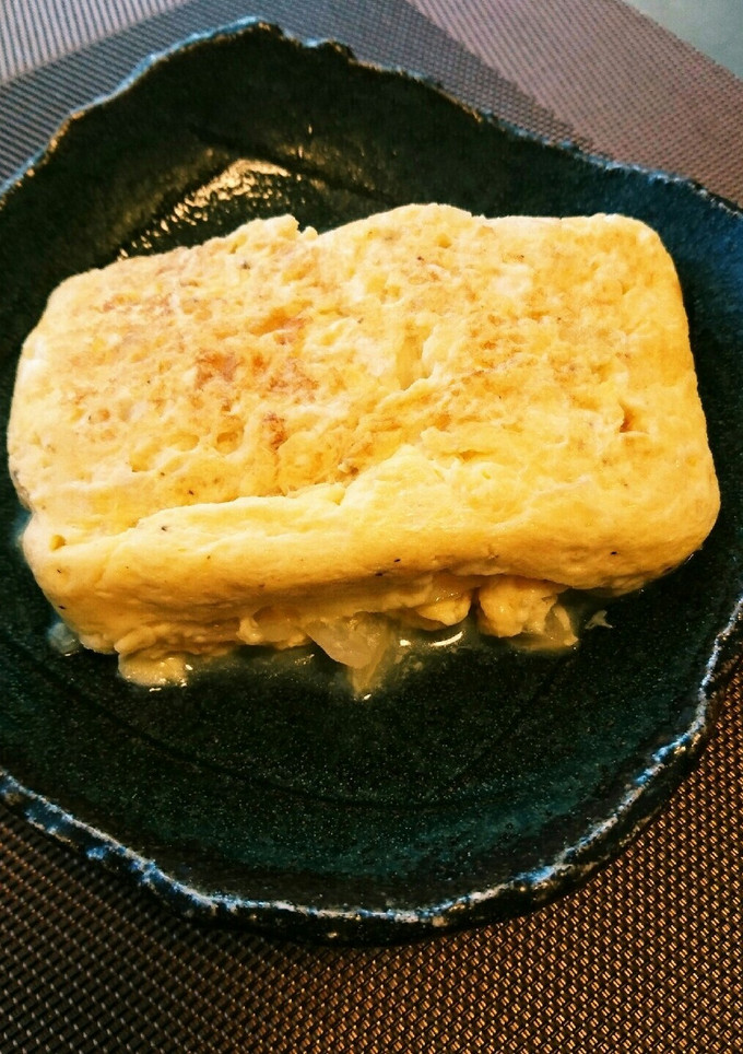 朝の定番☆玉ねぎ卵焼き-レシピのメイン写真
