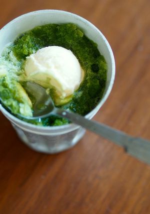 抹茶のグラニテ-レシピのメイン写真