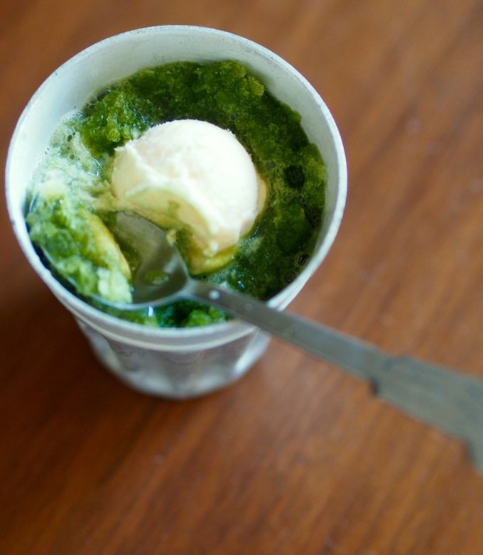 抹茶のグラニテ-レシピのメイン写真