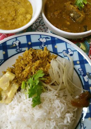 白身魚とズッキーニ、プチトマトのカレー-レシピのメイン写真