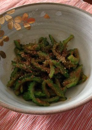 ゴーヤの甘味噌炒め-レシピのメイン写真