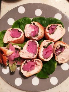 ささみの照り焼き♪大葉と桜大根巻き-レシピのメイン写真