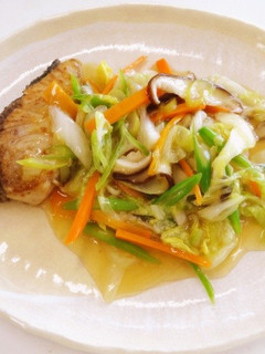 ブリのソテー♪野菜たっぷりあんかけ-レシピのメイン写真