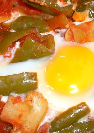 ピーマンのトマト煮♪-レシピのメイン写真
