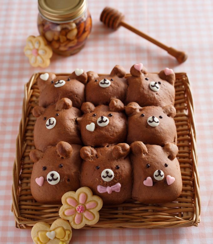 cocoaroom FUDGE くまホットケーキ くま食パン セット 東京の