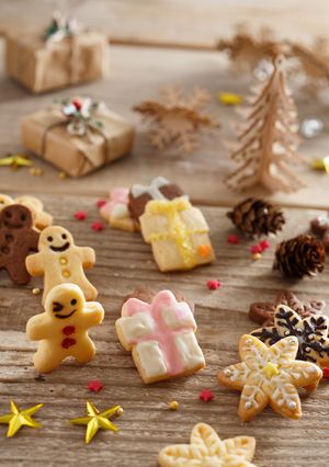 クリスマス型抜きクッキー-レシピのメイン写真