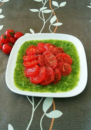 おもてなしの食卓が華やく冷やしトマト-レシピのメイン写真
