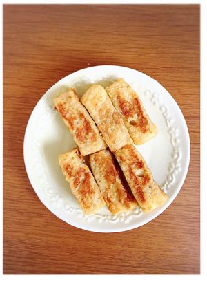 離乳食☆中期〜バナナフレンチトースト-レシピのメイン写真