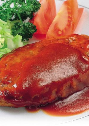 煮込みハンバーグ-レシピのメイン写真