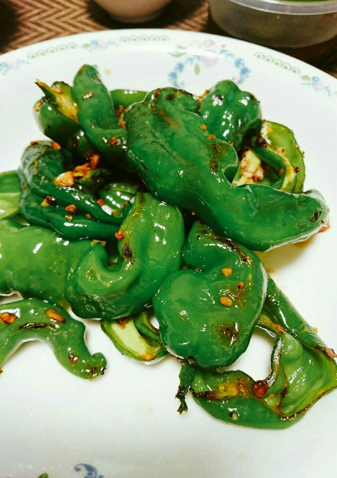 甘長とうがらし◎にんにく醤油炒め-レシピのメイン写真