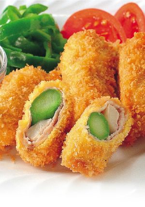 豚肉の野菜巻きフライ-レシピのメイン写真