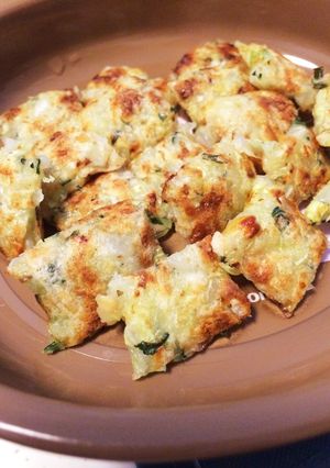 離乳食カミカミ期〜 納豆のお好み焼き-レシピのメイン写真
