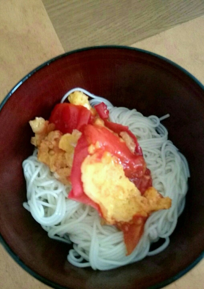 簡単！トマトと卵の炒め物-レシピのメイン写真
