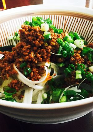 夏こそピリ辛!肉味噌冷やしうどん+〆ご飯-レシピのメイン写真