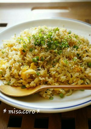 m定番！しらすチャーハン-レシピのメイン写真
