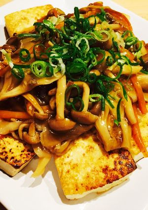 簡単！お豆腐ソテーのあんかけ-レシピのメイン写真