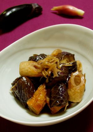*茄子とちくわのさっぱり煮*-レシピのメイン写真