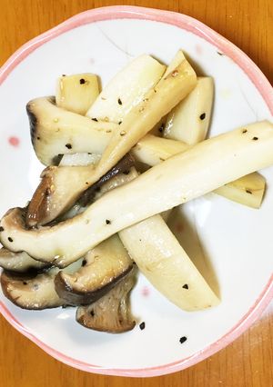 エリンギのオリーブオイル炒め-レシピのメイン写真