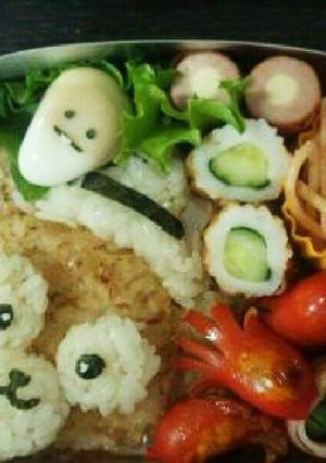 ダッフィ＊キャラ弁-レシピのメイン写真
