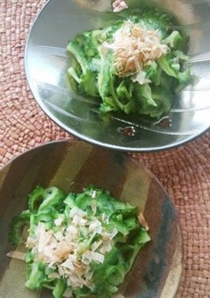 ゴーヤの簡単和え物2種-レシピのメイン写真