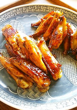 オトナの手羽中甘辛焼き-レシピのメイン写真
