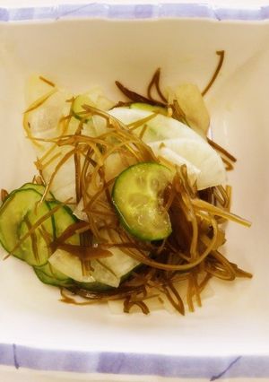 大根とキュウリの酢の物★刻み昆布で減塩♪-レシピのメイン写真