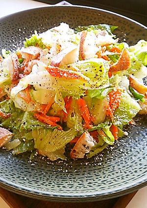 レタスと人参のサッパリサラダ-レシピのメイン写真