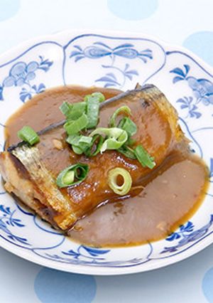 ☆さんまのにんにく味噌煮☆-レシピのメイン写真