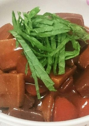 高野豆腐の★どて煮風★-レシピのメイン写真
