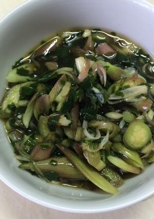 オカワカメと茗荷の酢の物-レシピのメイン写真