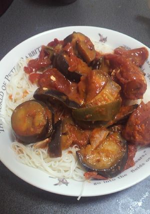 ナスと、イタリアンそうめん夏に絶品-レシピのメイン写真
