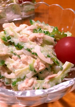 ゴーヤのさっぱりツナサラダ-レシピのメイン写真