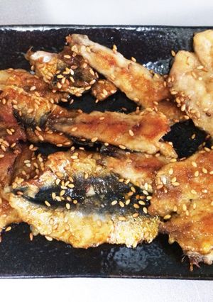 幼児食 小いわし 手掴み 蒲焼-レシピのメイン写真