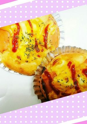 HMで作るハムたまパン-レシピのメイン写真