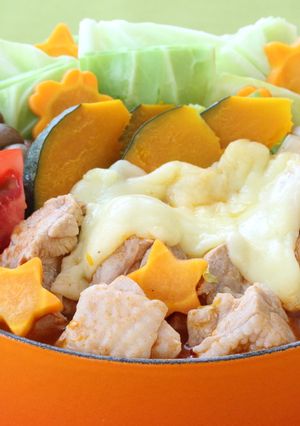 野菜たっぷりトマト鍋-レシピのメイン写真