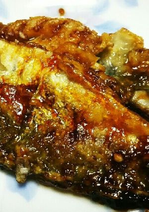 簡単♪ワンパンでできるアジのカンロ焼き☆-レシピのメイン写真