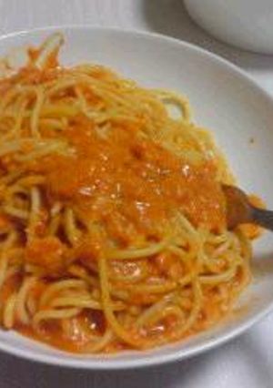 カニさんとトマトクリームの出会いパスタ☆-レシピのメイン写真