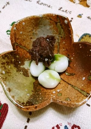 冷たい米粉の白玉-レシピのメイン写真