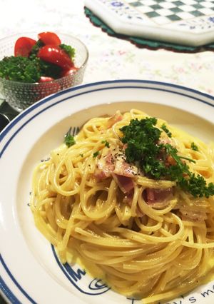 失敗なし♡簡単カルボナーラ-レシピのメイン写真