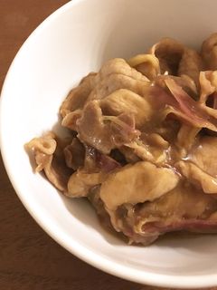 豚肉とミョウガのとろっとバタぽん炒め-レシピのメイン写真