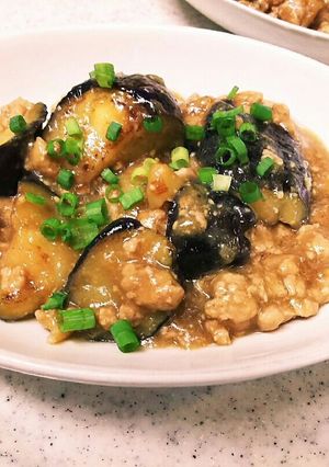 なすの味噌そぼろ煮-レシピのメイン写真