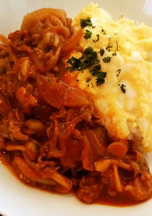 きのこたっぷりハヤシライス-レシピのメイン写真