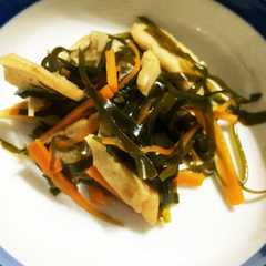 รูปของ すき昆布の煮物