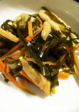 すき昆布の煮物-レシピのメイン写真
