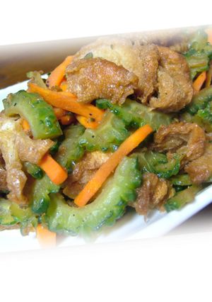 ゴーヤと仙台麩の甘辛炒め-レシピのメイン写真