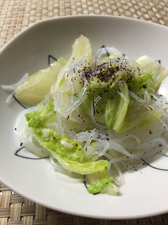 白菜と春雨の蒸し煮-レシピのメイン写真